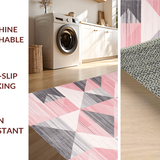 Vibrant Abstract Triangle Aesthetic(Pink)