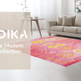 Vibrant Distressed Tribal Aesthetic(Pink)