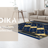 Sophisticated Ogee Blue Touch(Blue)