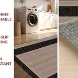 Contemporary Coffee and White Blend(Beige)