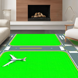 Stylish Air Travel Roadway Aesthetic(Green)