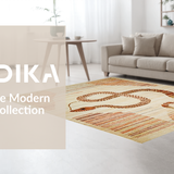 Modern Eclectic Snake Visualization(Beige)