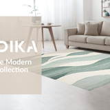 Minimalist Sage Cream Ripple Effect(Beige)