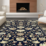 Vibrant Blue Blossom(Black)