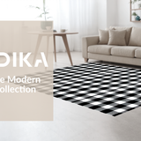 Elegant Minimalist Check(Black)