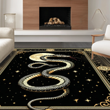 Chic Lunar Snake Decorative(Black)