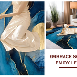 Luxurious Textured Blue Gradient(Blue)