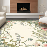 Lush Rustic Botanical Illustration(Ivory)