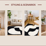 Contemporary Striking Linear(Black)