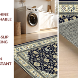 Serene Vintage Floral Atmosphere(Blue)