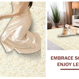 Chic Rustic Floral Motif(Beige)
