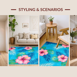 Whimsical Tropical Garden Style(Blue)