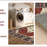 Cozy Vintage Ogee Motif(Red)