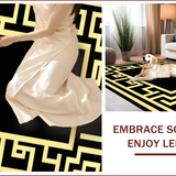 Sophisticated Modern Greek Key Motif(Gold)