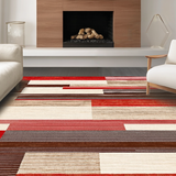 Lively Whimsical Sports Collage(Red)