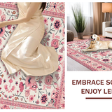 Artistic Dreamy Blossom Print(Pink)