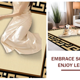 Sleek Minimalist Tiled Geometric Look(Beige)