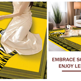 Contemporary Bold Tiger Imagery(Yellow)