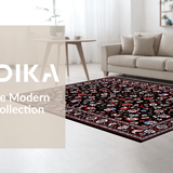 Luxurious Floral Tapestry Style(Black)