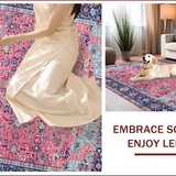 Vibrant Pastel Geometric Motif(Pink)