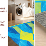 Artful Geometric Aesthetic(Blue)