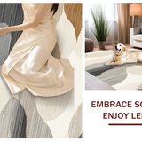 Artful Rustic Brushstroke Elements(Beige)