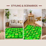 Joyful Green Plant Imagery(Green)