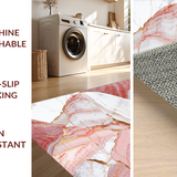 Trendy Marbleized Elegance in Pink(Pink)