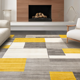 Modern Tan Gray Color Fusion(Yellow)