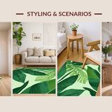 Lively Greenery Geometric Elements(Green)