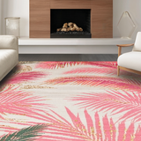 Modern Distressed Geometric Shapes(Pink)