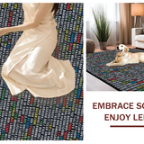 Trendy Graphic Phrase Decor(Beige)