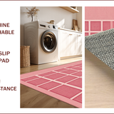 Ultra Soft Area Rug, Non Slip, Stain Resistant, Washable Area Rugs for Living Room, Bedroom, Western Cowgirl Door Mat(Pink) - ODIKA