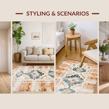 Minimalist Bright Geometric Elements(Orange)