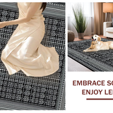 Chic Abstract Geometric Elegance(Black)