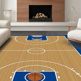 Stylish Youthful Basketball Graphic(Blue)