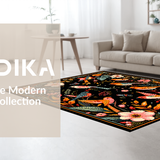 Lively Floral Fantasy Concept(Black)