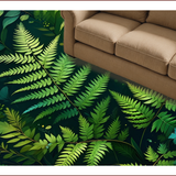 Dark Green Cozy Minimalist Fluffy(Green)
