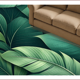 Tropical Botanical Velvet Aesthetic(Green)