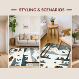 Warm Inviting Nature Inspired Decor(Blue)