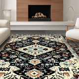 Contemporary Textured Floral Fusion(Black)