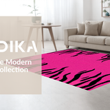 Lively Pink and Black Contrast(Pink)