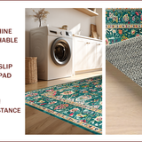 Cozy Abstract Patterned Elegance(Blue)