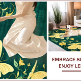 Vibrant Floral Whirlwind Aesthetic(Green)