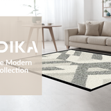 Contemporary Monochrome Lattice Design(Gray)