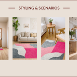 Modern Abstract Grey Pink(Gray)