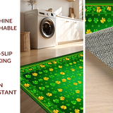 Charming Clover Floral Aesthetic(Green)