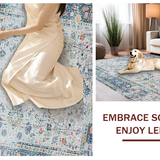 Minimalist Earth Tone Trellis Style(Blue)