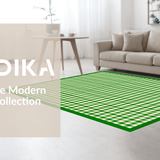 Modern Ogee with Earthy Tones(Green)