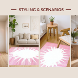 Lively Minimalist Sunray Aesthetic(Pink)